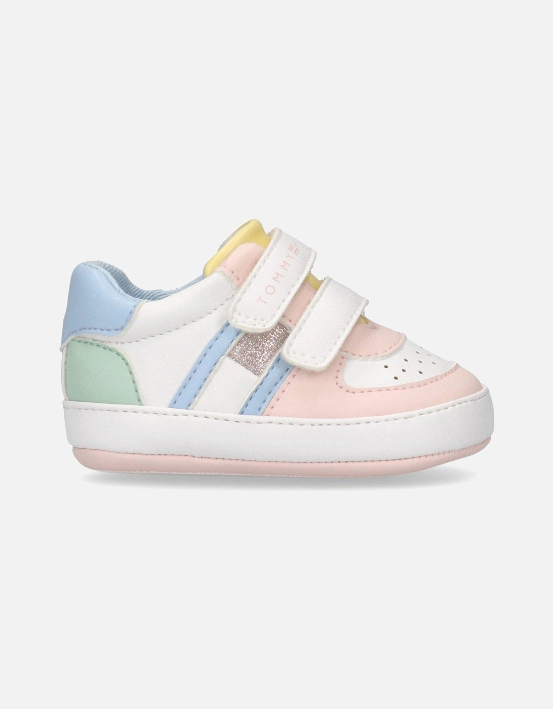 Baby Girls Kiki Flag Low Cut Velcro Shoes - Multi, 6 of 5