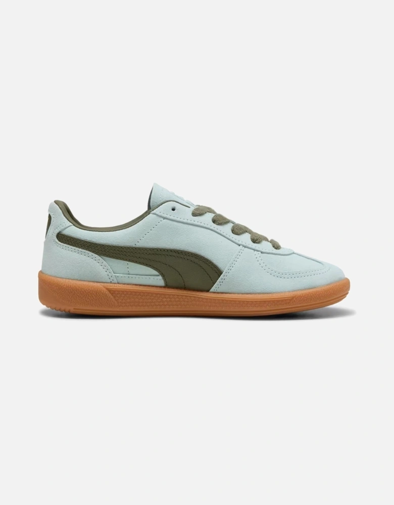 Palermo Leather Peaceful Blue/Loden Green Trainers