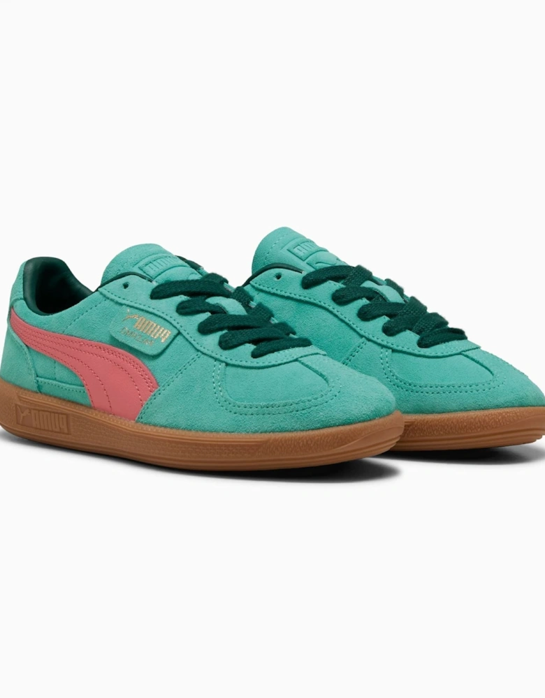 Palermo Leather Aquatic/Dark Myrtle Trainers