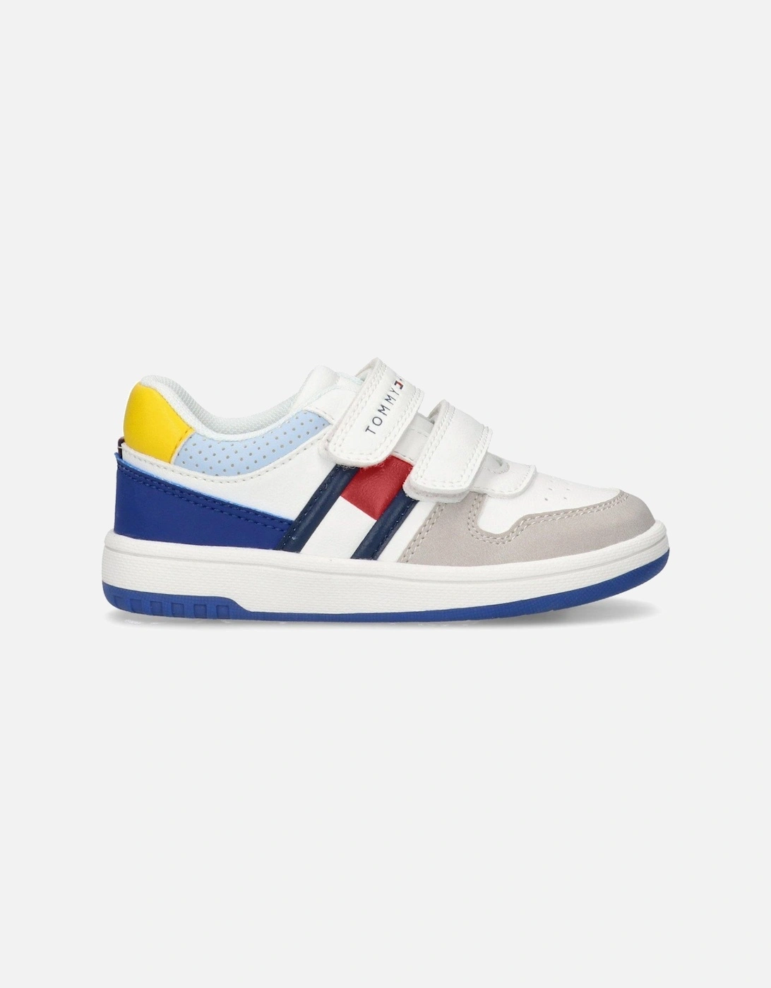 Boys Skyler Flag Low Cut Velcro Trainers - Multi, 2 of 1
