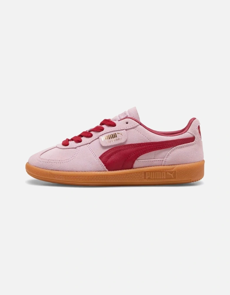 Palermo Leather Rose/Dark Crimson Trainers