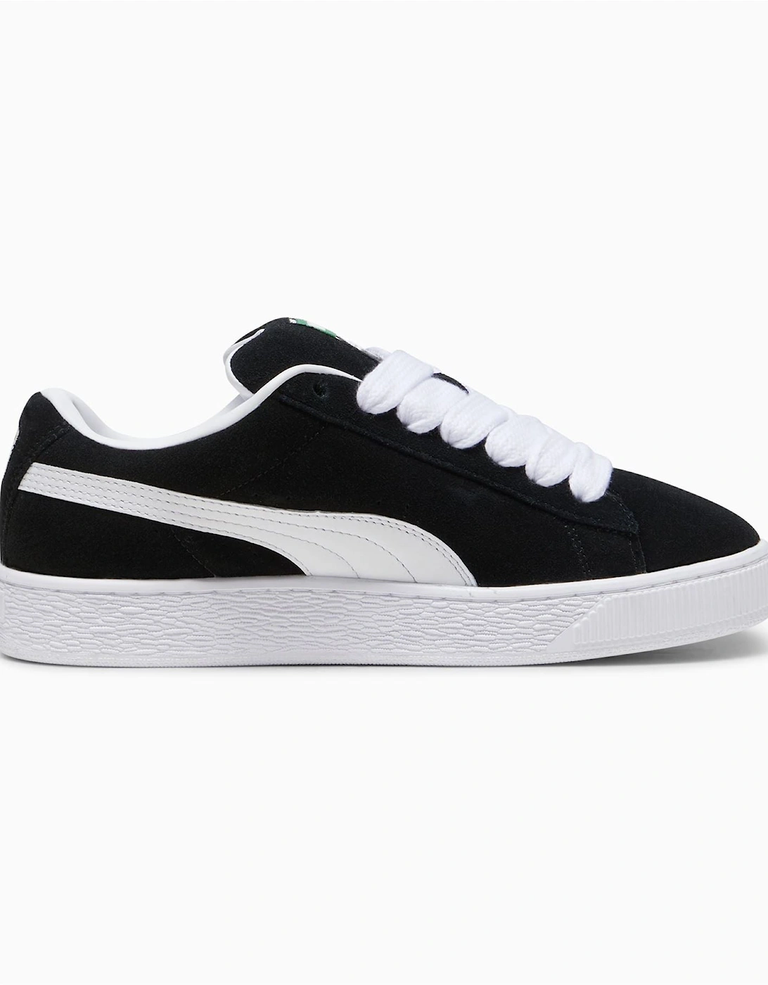 - 395205-02 UNISEX SUEDE XL BLACK/WHITE