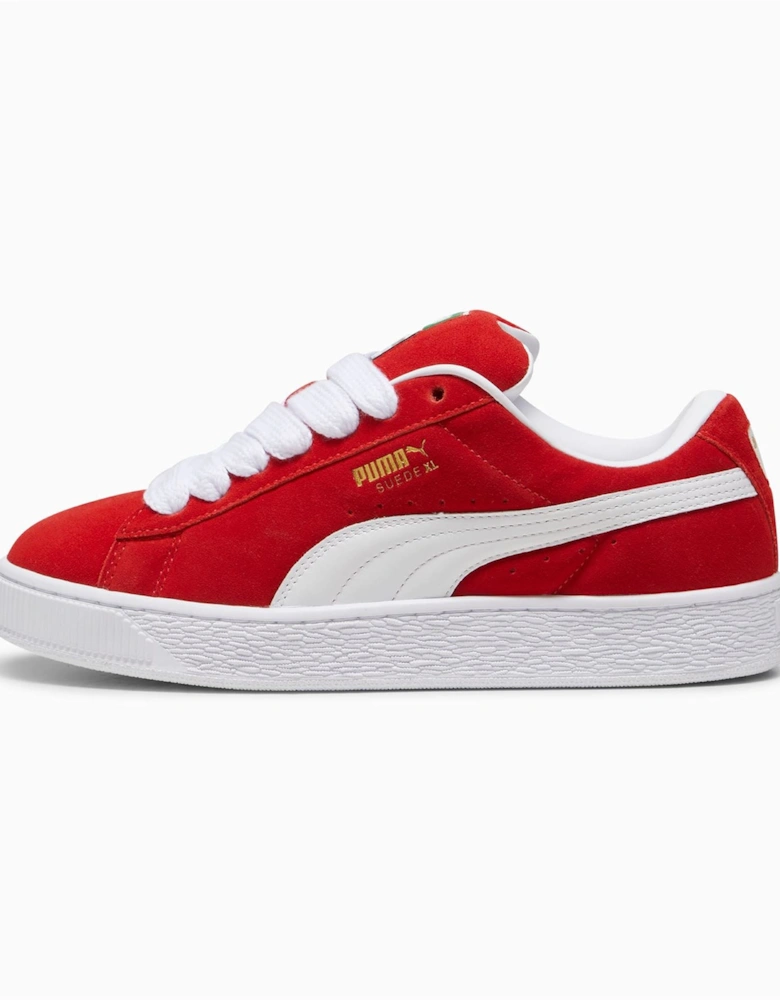 - 395205-03 UNISEX SUEDE XL RED/WHITE