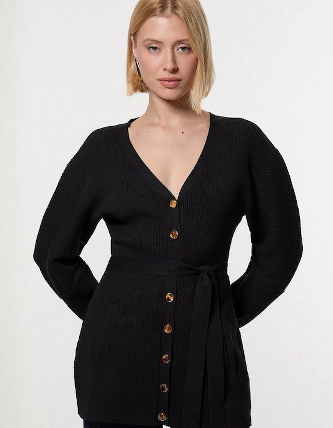 Structured Rib Knitted Cardi, 5 of 4