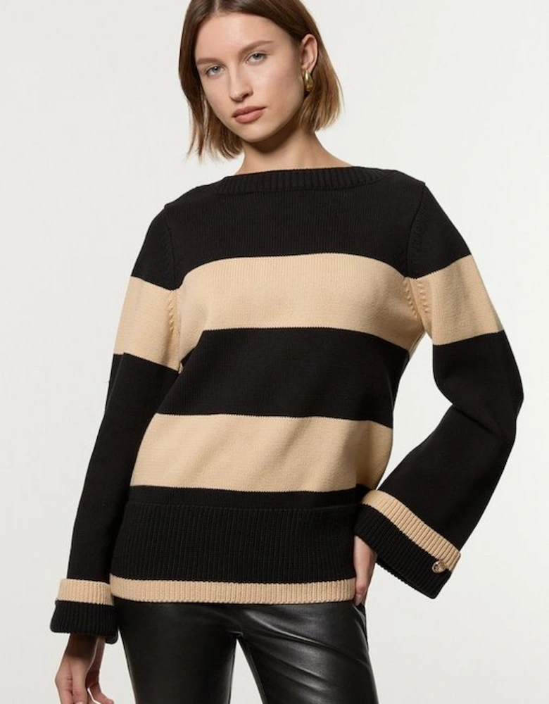 Knitted Stripe Jumper