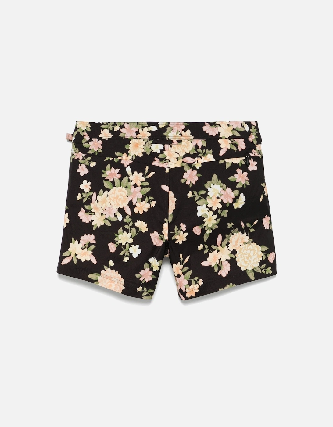 Hendrix Floral Swim Shorts Black