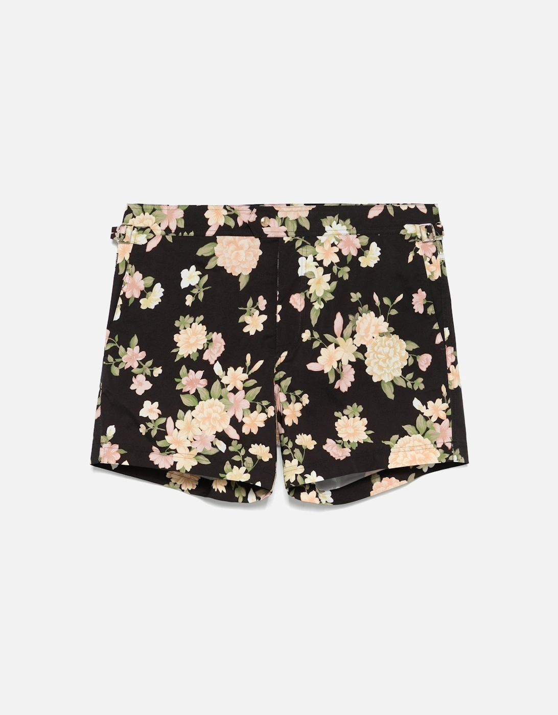 Hendrix Floral Swim Shorts Black, 3 of 2