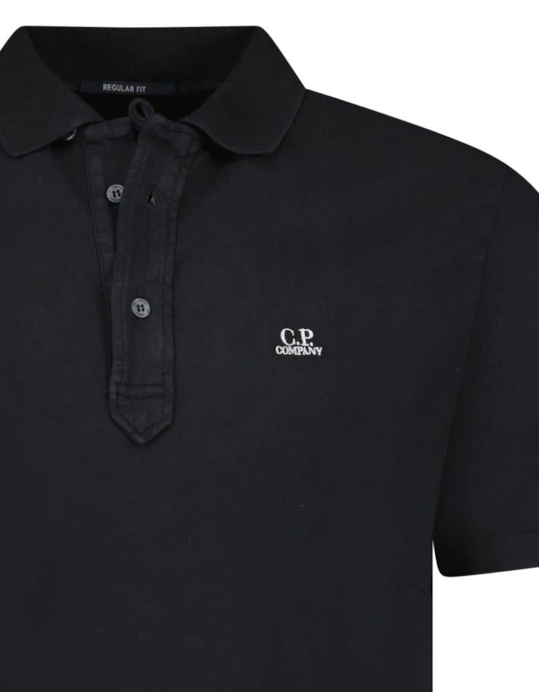 Short Sleeve Jersey 1020 Polo-Shirt Black