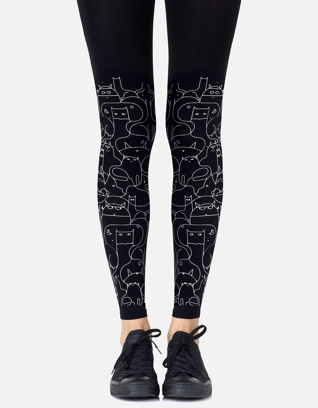 Hosiery by Women - Blackgrey Tights, 2 of 1