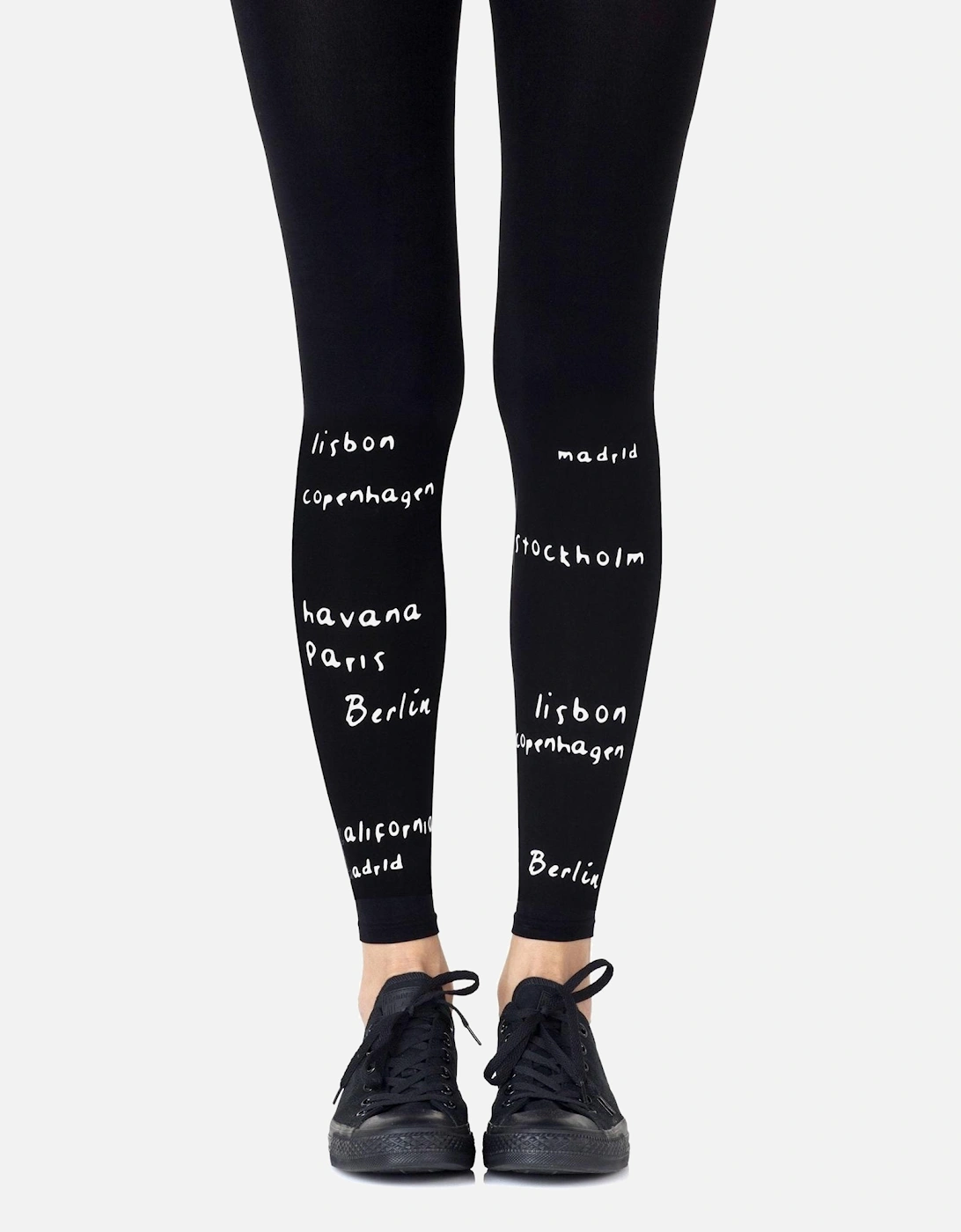 Lace hosiery by Women - Blackwhite Tights, 2 of 1