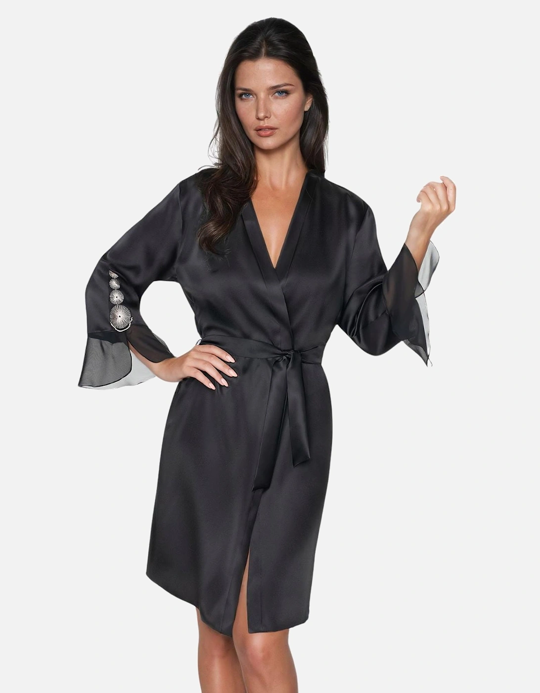 Satin nightwear by Women - Black, 5 of 4
