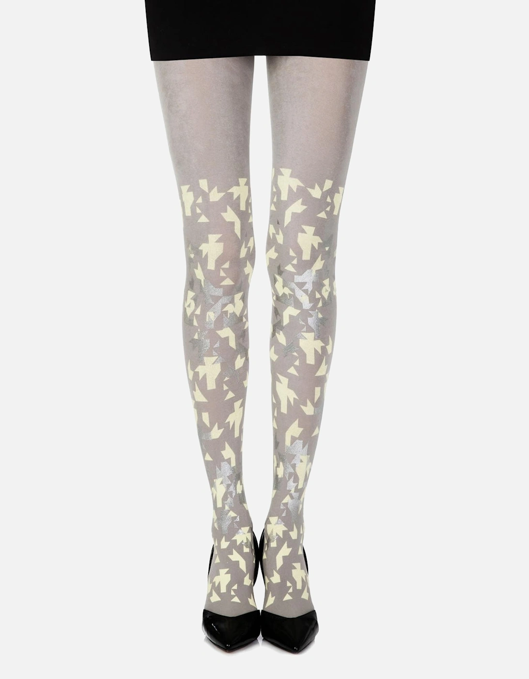 Hosiery by Women - Greymulticolour Hosiery