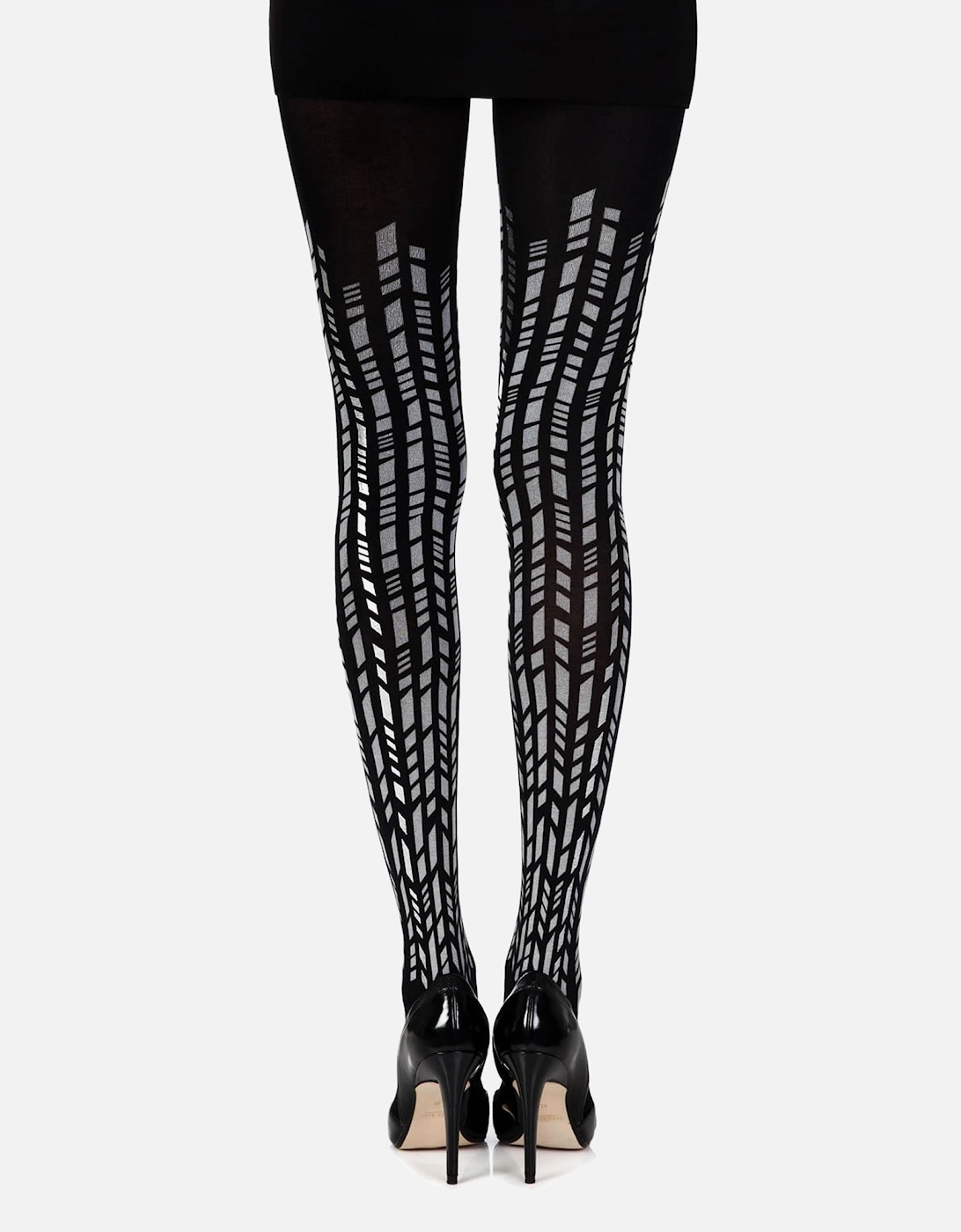 Hosiery by Women - Blacksilver Tights