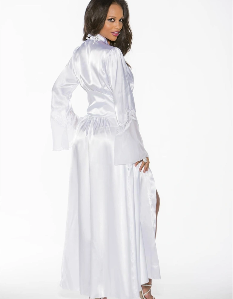 Sheer nightwear Padded Lace by Women - White