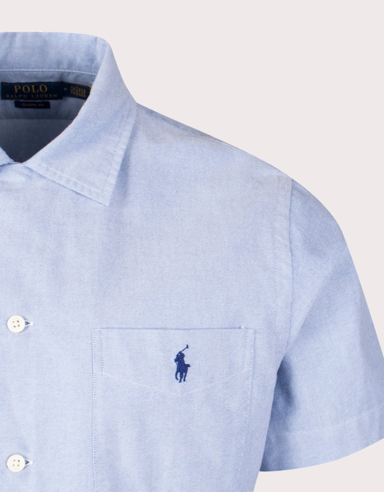 Classic Fit Oxford Camp Shirt