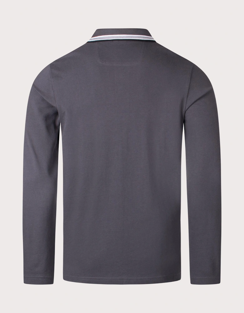 Plisy Long Sleeve Polo Shirt