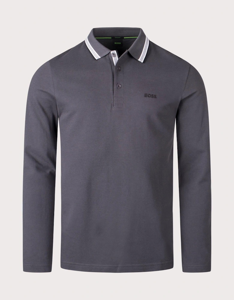 Plisy Long Sleeve Polo Shirt