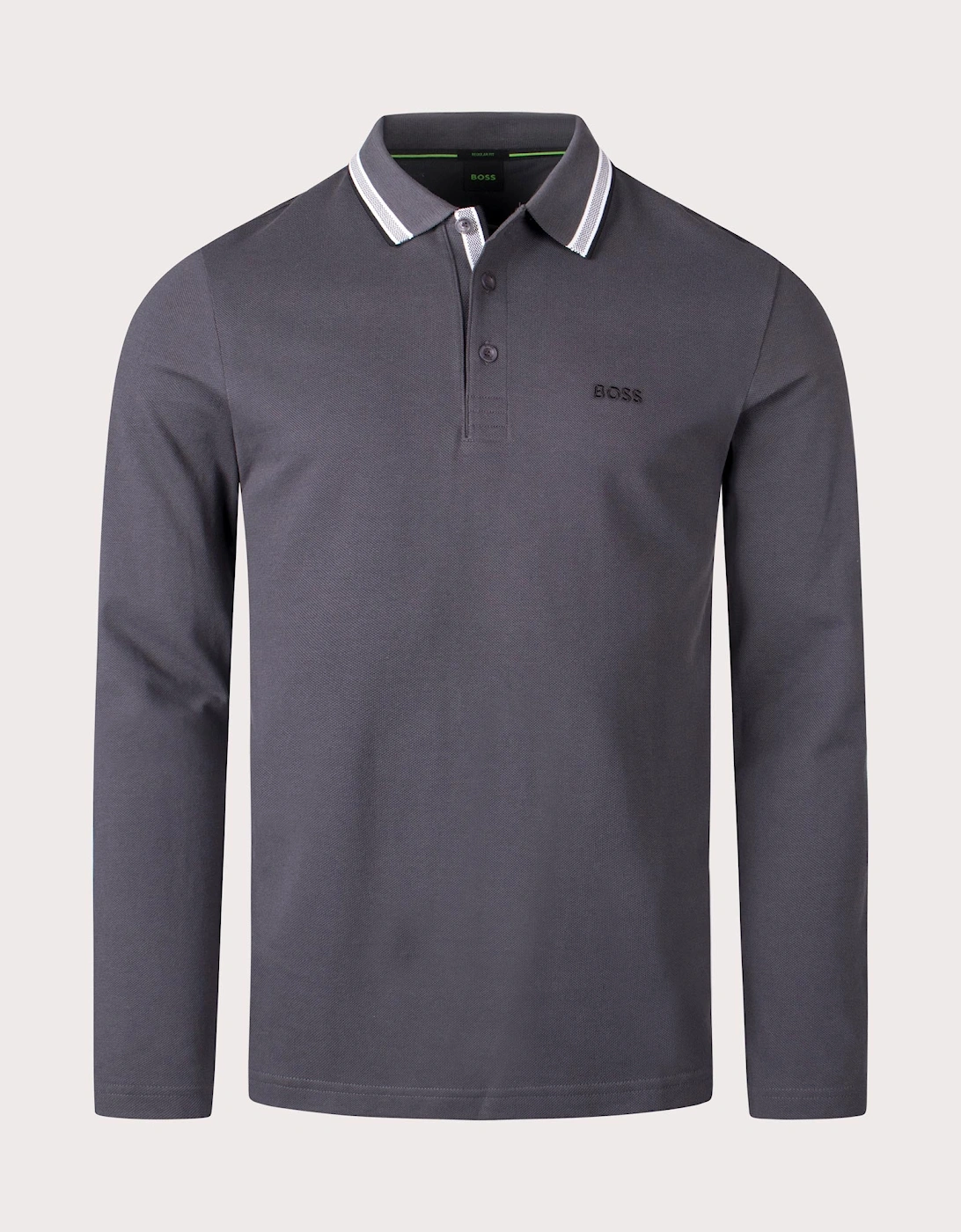 Plisy Long Sleeve Polo Shirt, 4 of 3