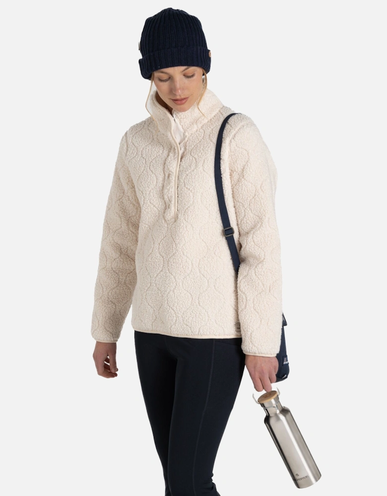 Womens/Ladies Massey Patterned Overhead Fleece Top