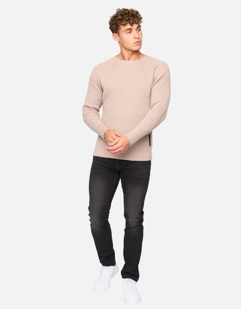 Mens Kramtax Knitted Raglan Pullover