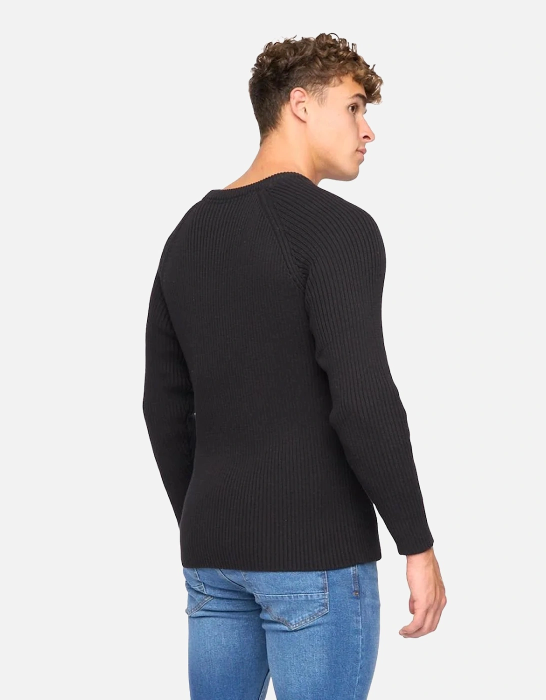 Mens Kramtax Knitted Raglan Pullover