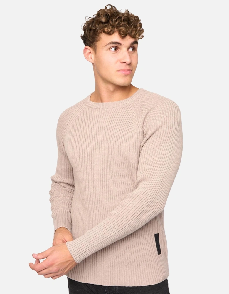 Mens Kramtax Knitted Raglan Pullover