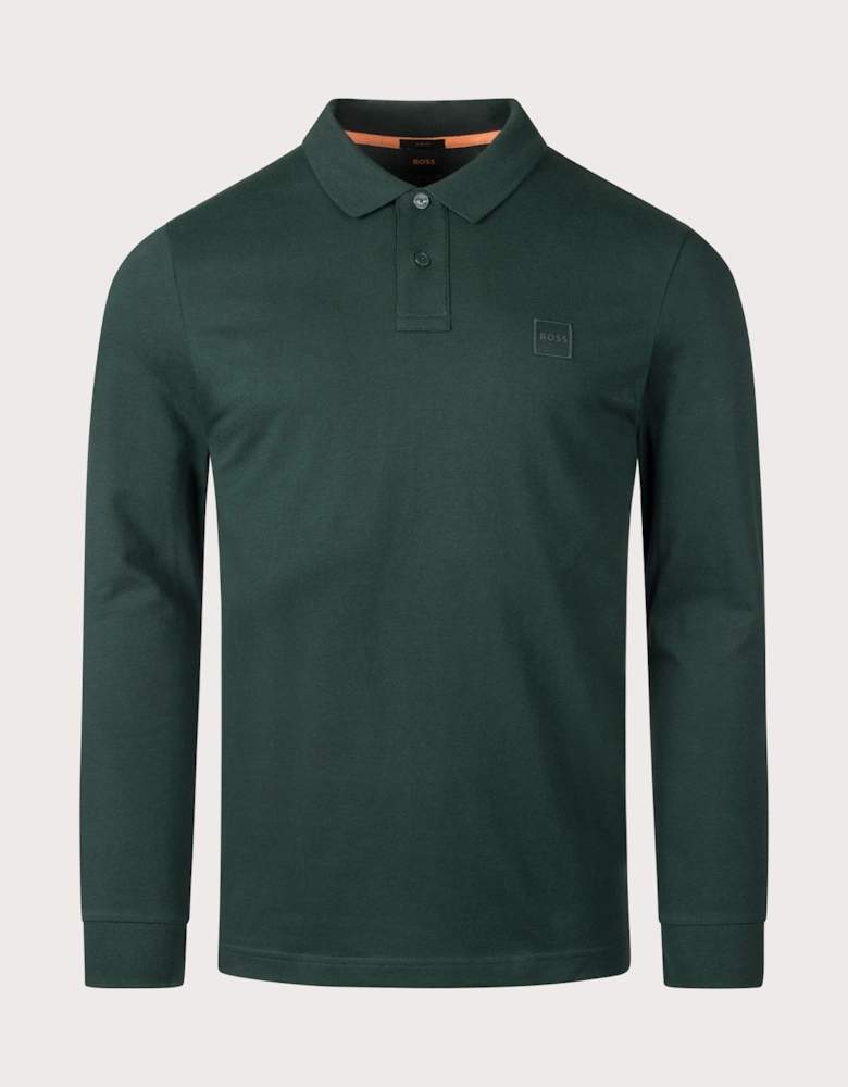 Slim Fit Passerby Long Sleeve Polo Shirt