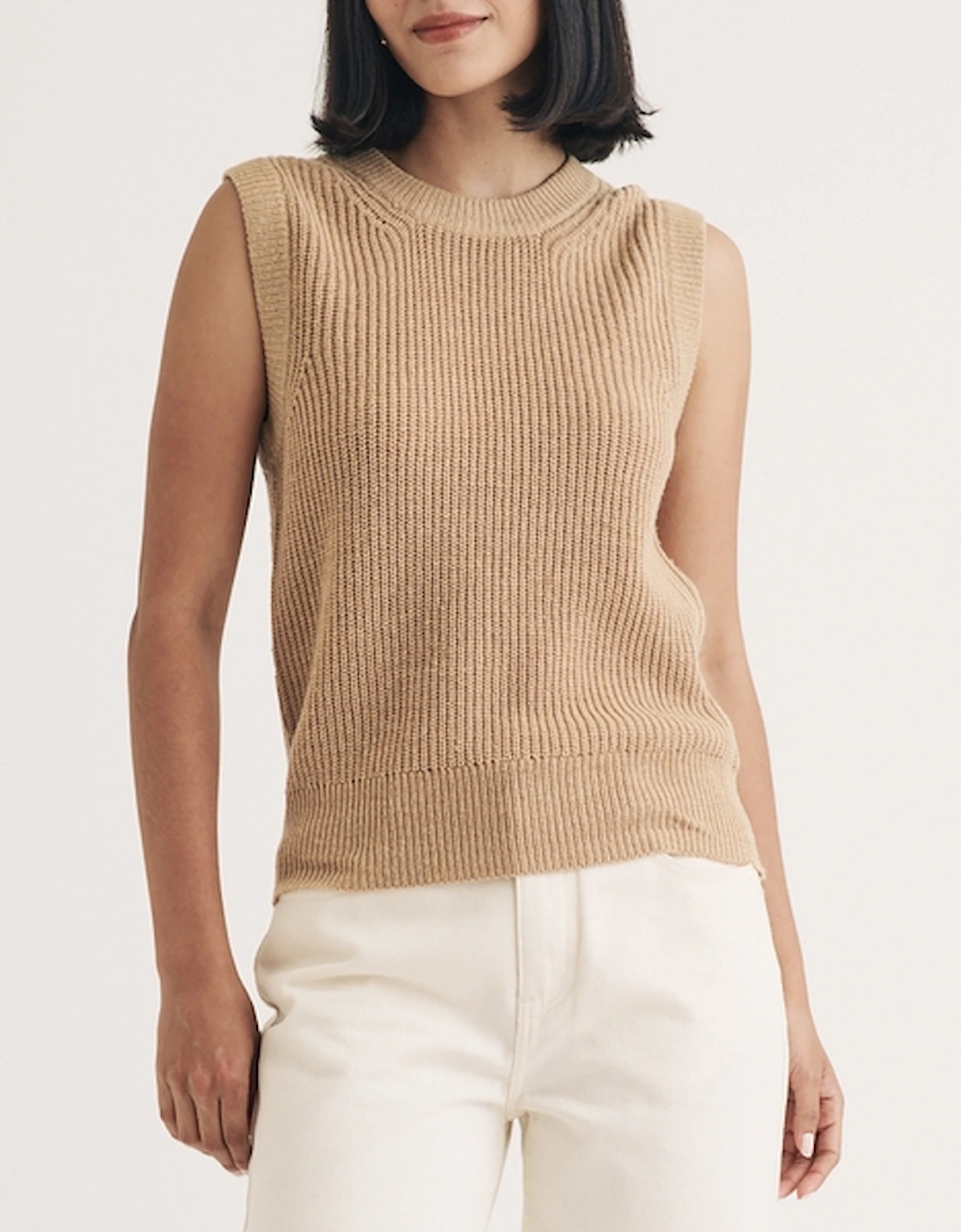 Rib-Knit Vest, 2 of 1