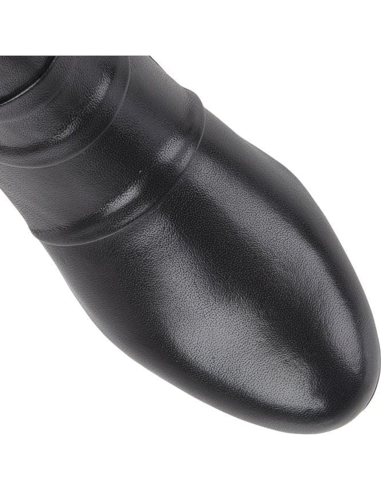 Prancer ladies boots in Black Leather