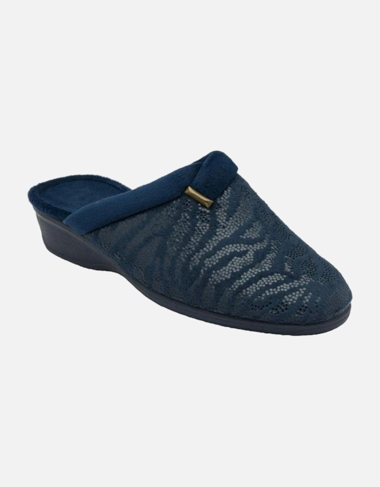 Gracia ladies slipper in Navy