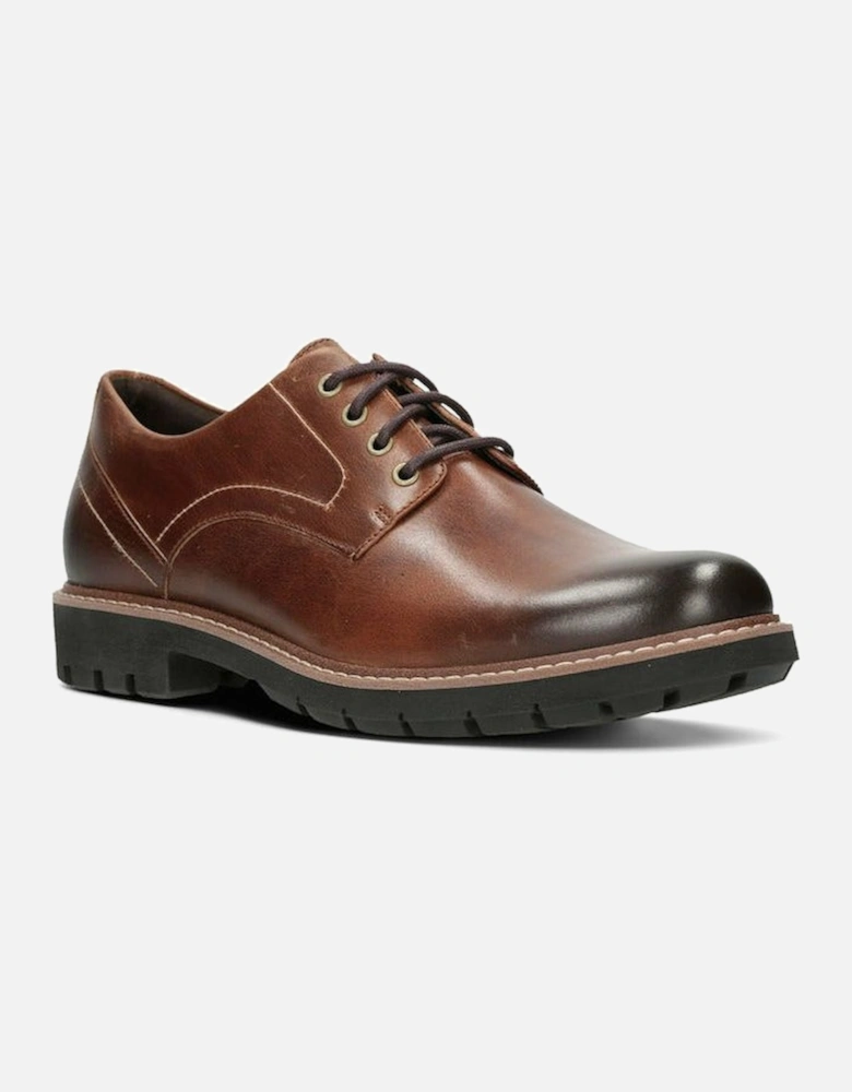 Batcombe Hall in dark tan leather