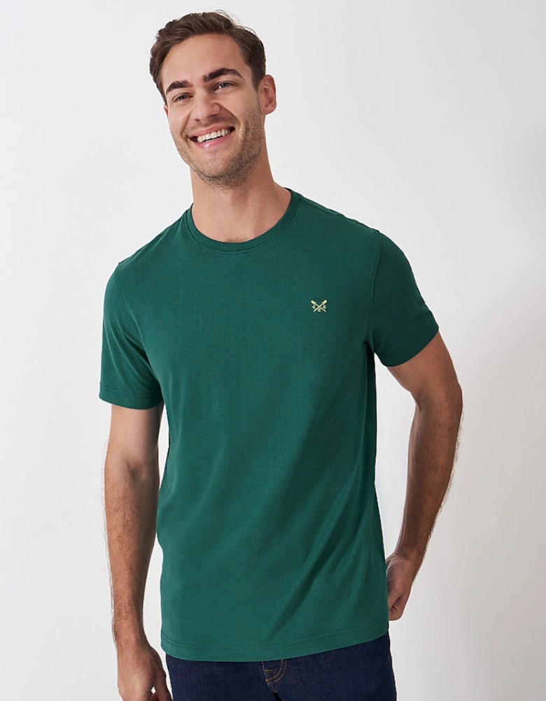 Men's Crew Classic Tee Teal Green