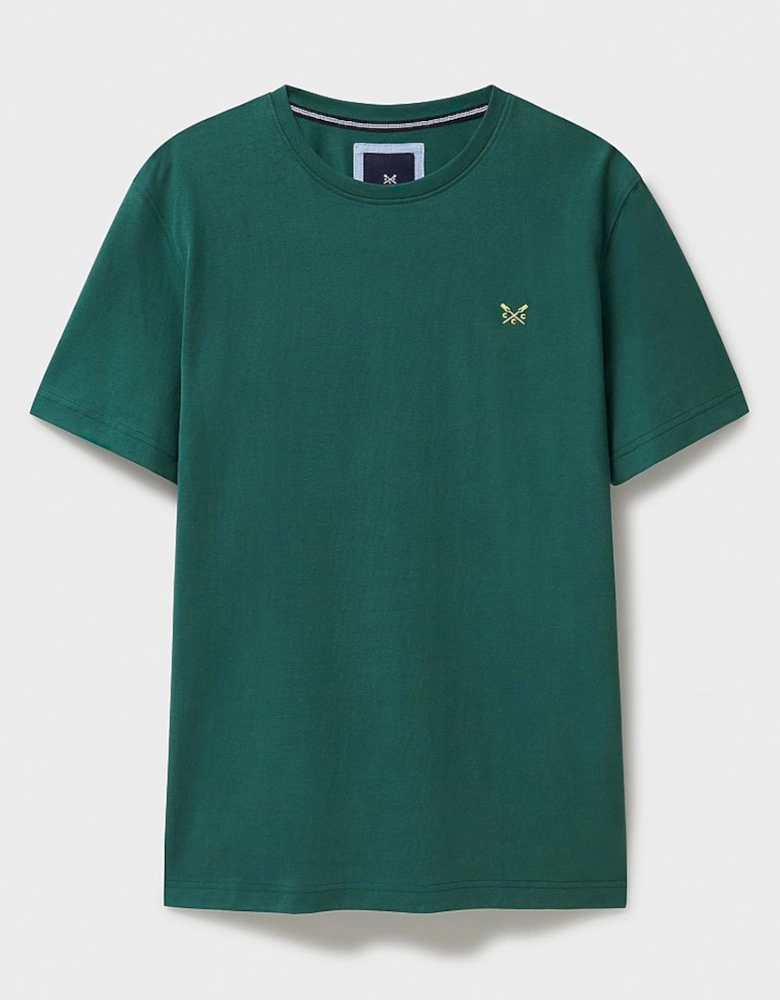 Men's Crew Classic Tee Teal Green