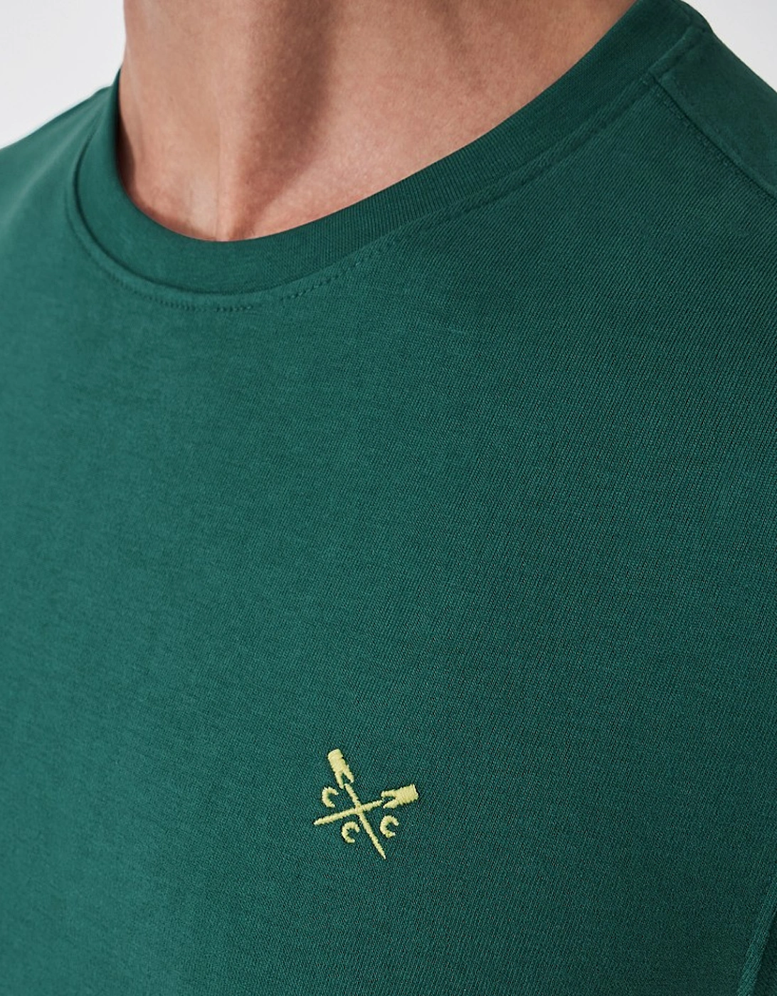 Men's Crew Classic Tee Teal Green