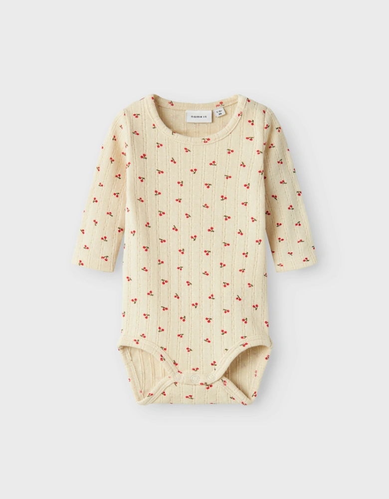 Baby Bilia Long Sleeve Bodysuit Summer Sand