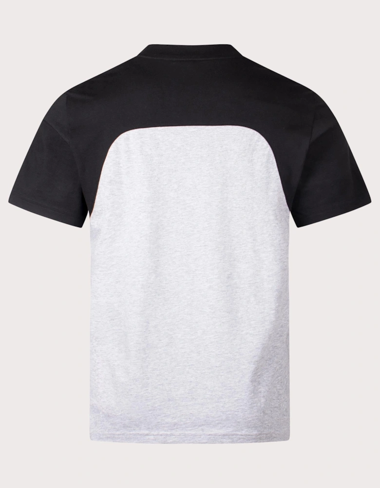 Cotton Jersey Colour-Block T-shirt