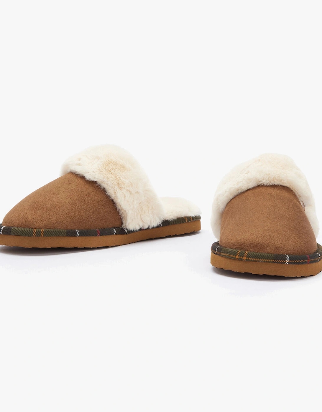 CLAUDIA Womens Mule Slippers Camel