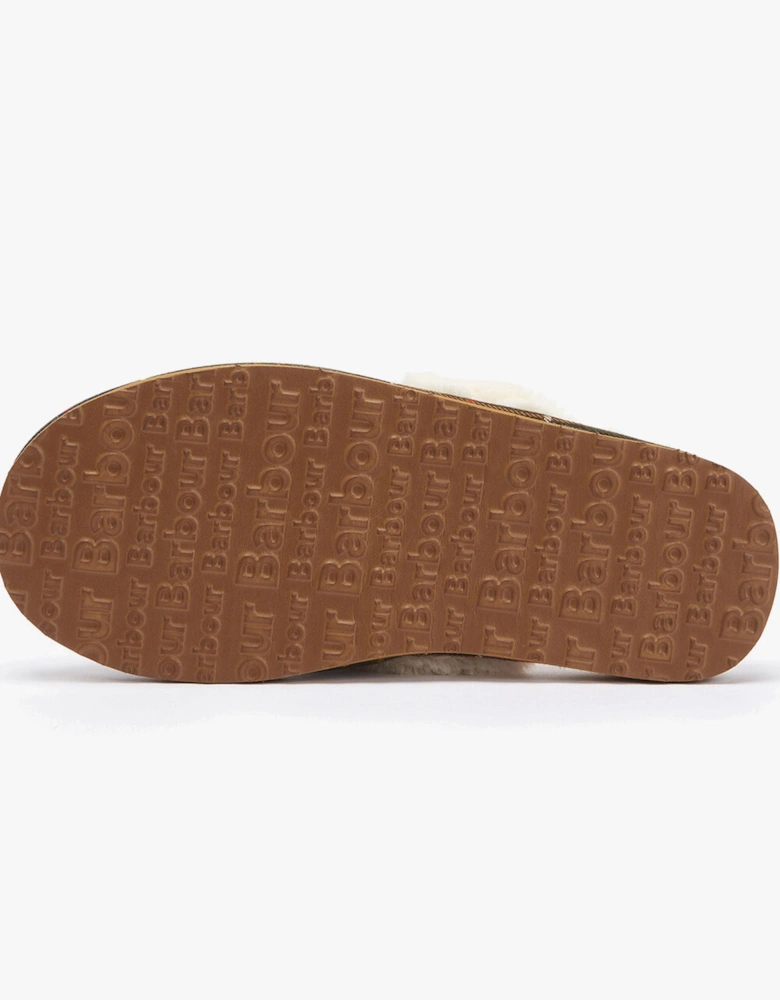 CLAUDIA Womens Mule Slippers Camel
