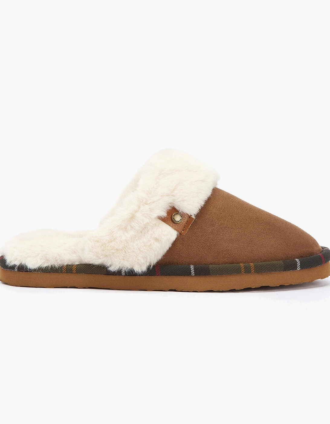 CLAUDIA Womens Mule Slippers Camel, 6 of 5
