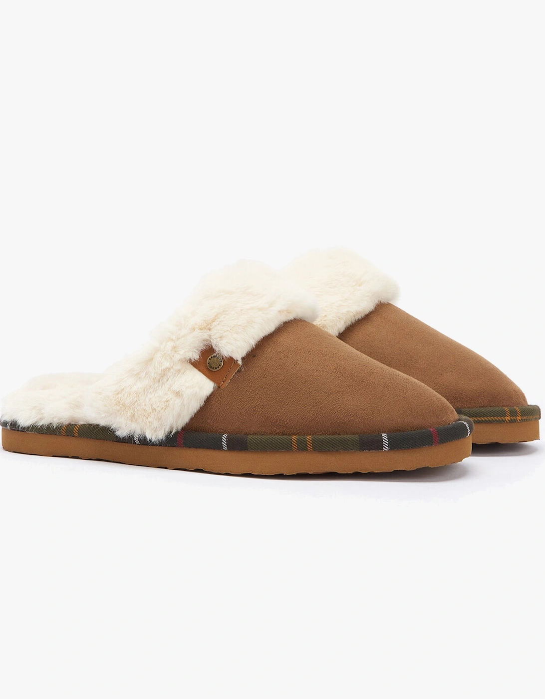 CLAUDIA Womens Mule Slippers Camel