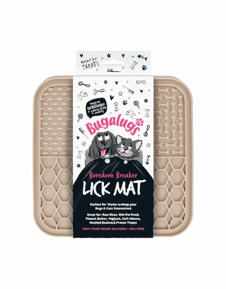 Lick Mat Beige