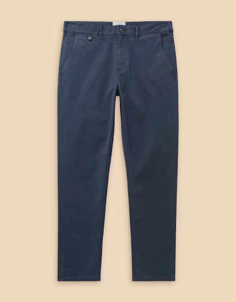 Sutton Organic Chino Trouser Dark Navy