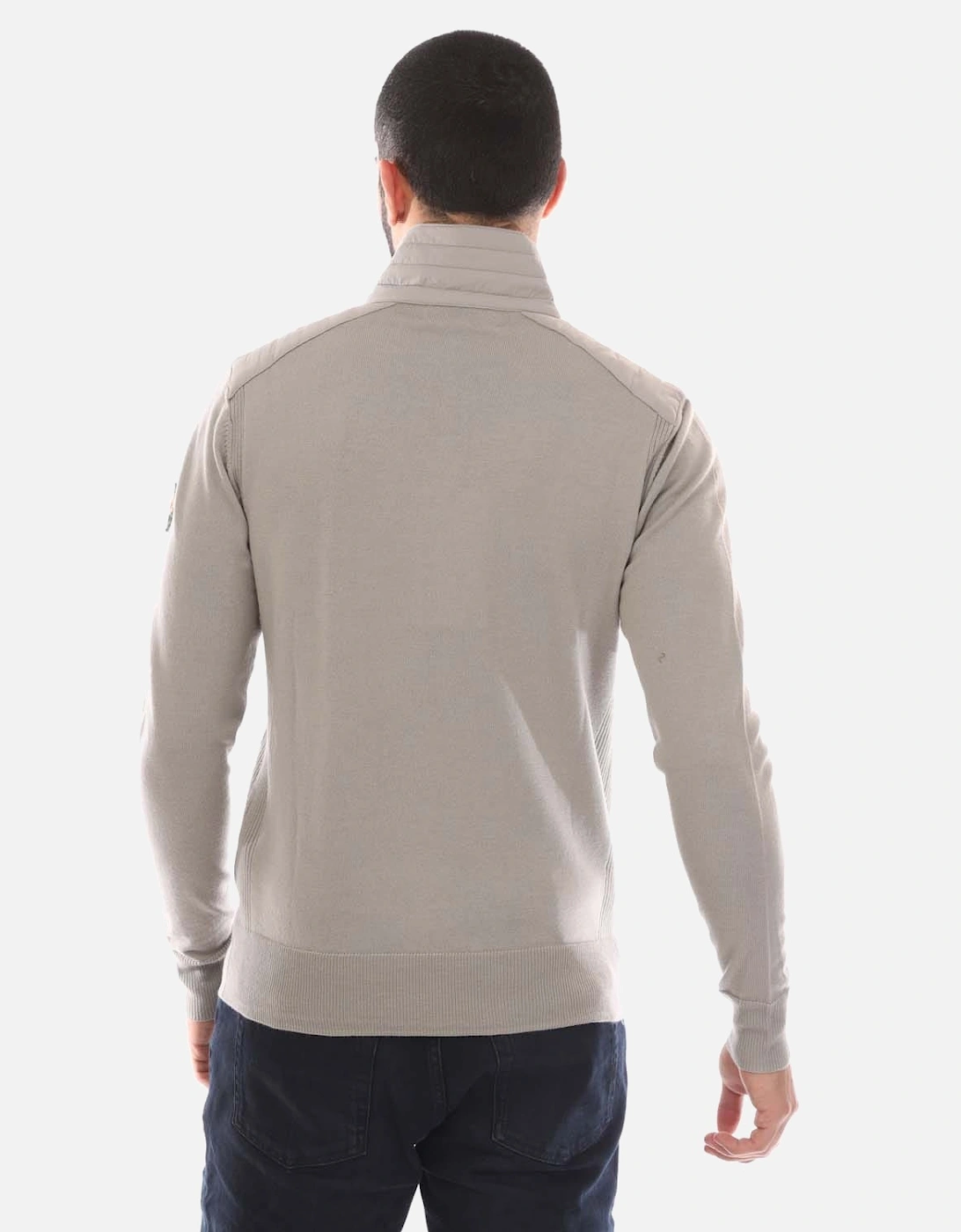 Merino Wool Kilmington Quarter Zip Jumper