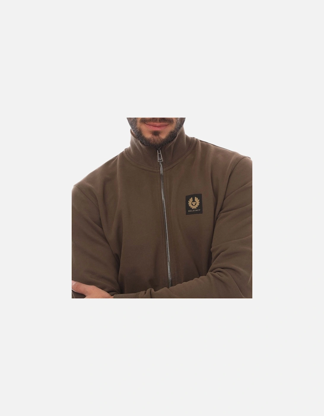 Cotton Fleece Full Zip Sweatshirt