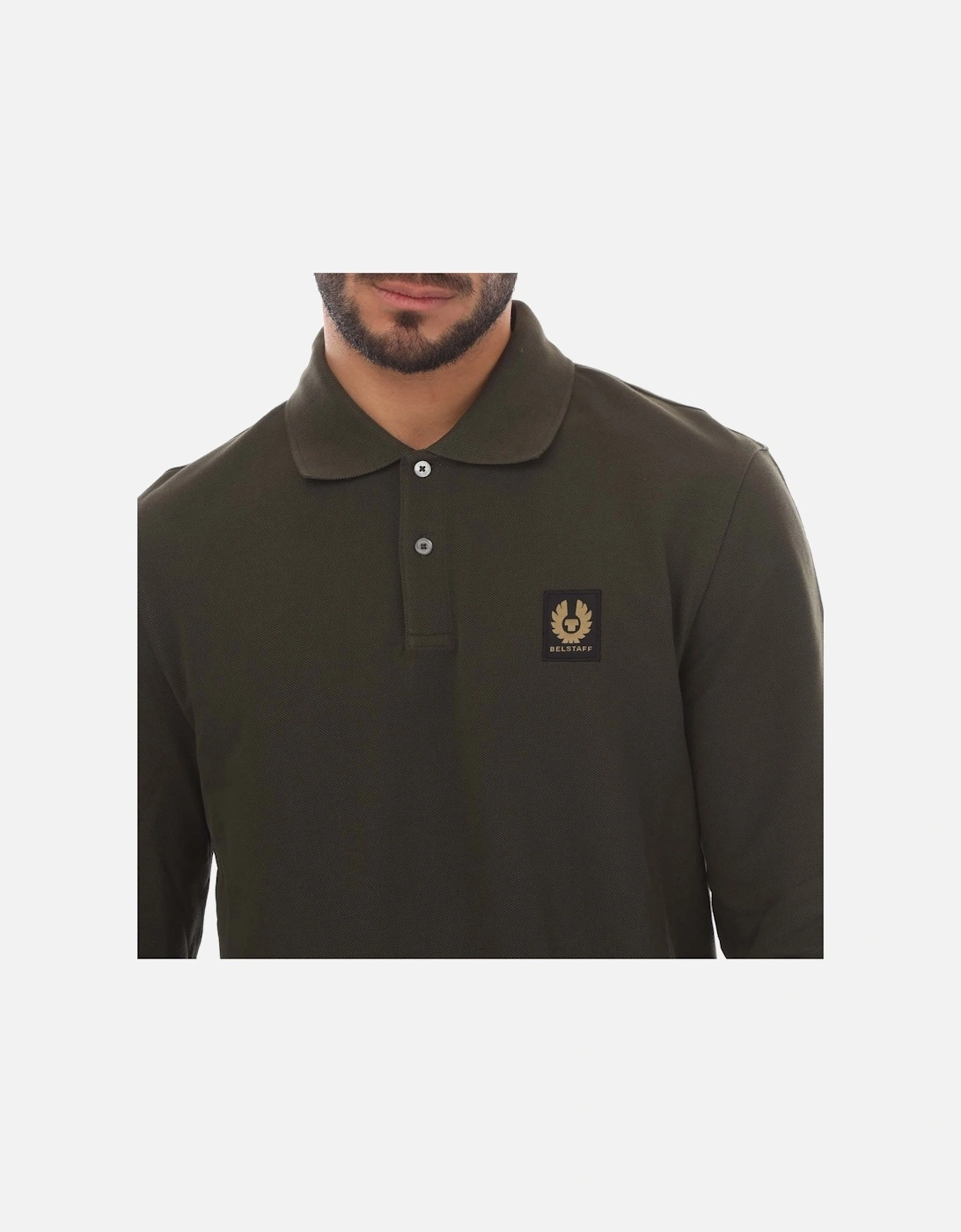 Long Sleeved Polo Shirt