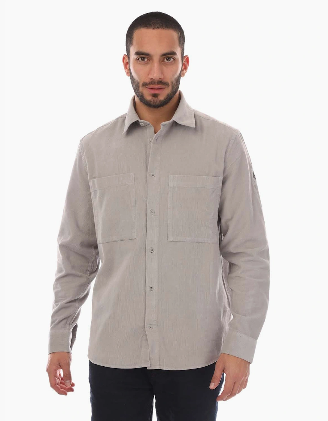 Belstaff Men's Foundry Shirt - Grey - Size: Regular/34