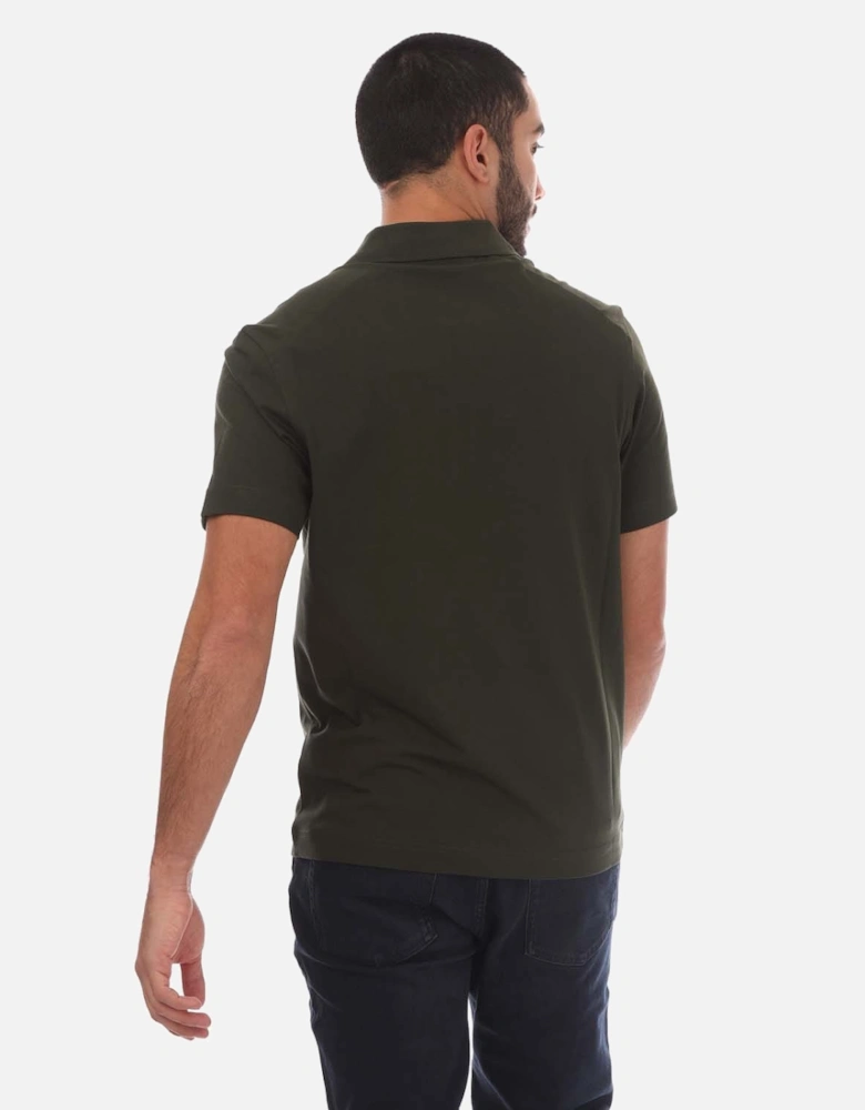 Cotton Jersey Alloy Polo Shirt