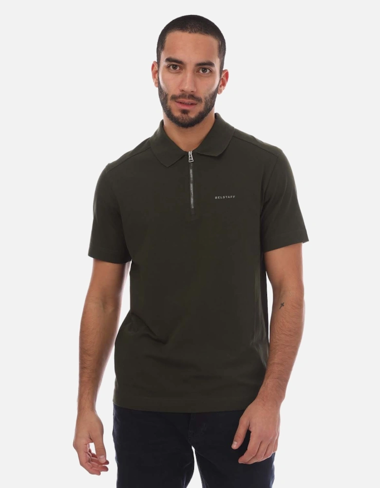 Cotton Jersey Alloy Polo Shirt