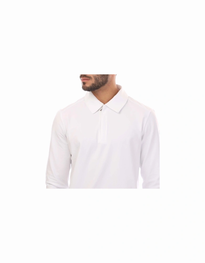 Stretch Cotton Challenger Long Sleeve Polo Shirt