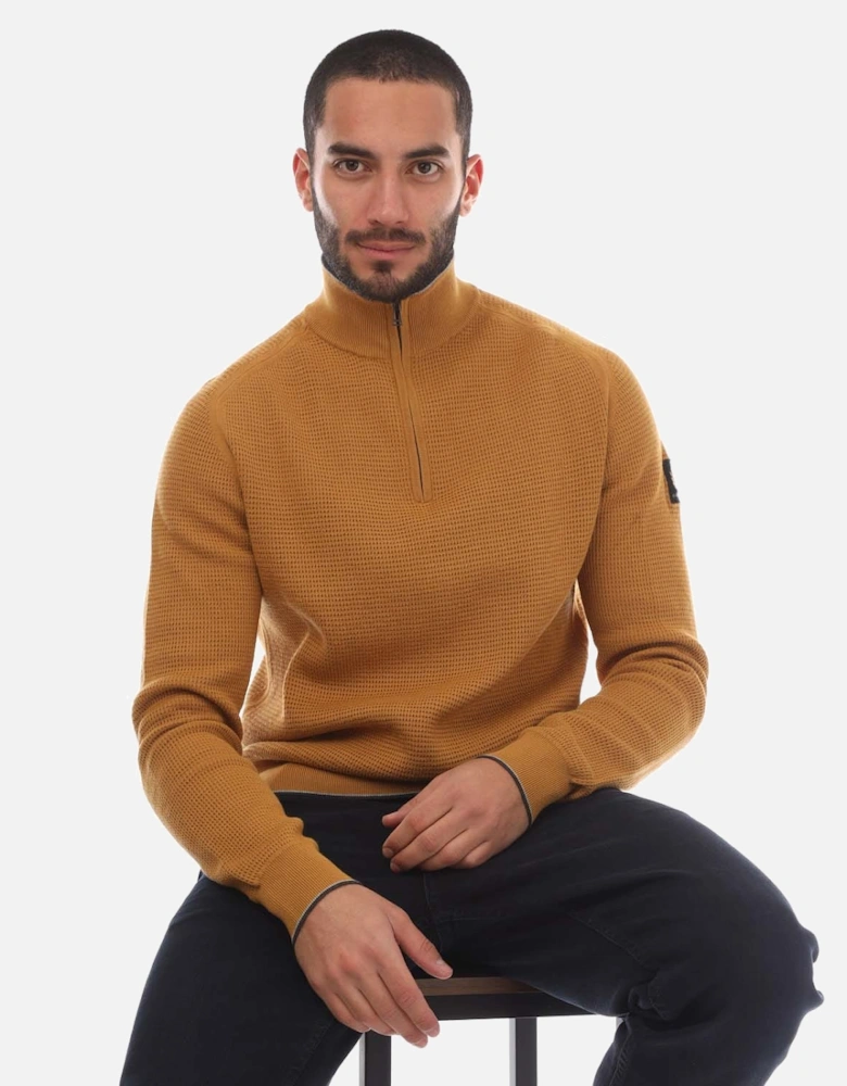 Pima Cotton Cole Quarter Zip Jumper